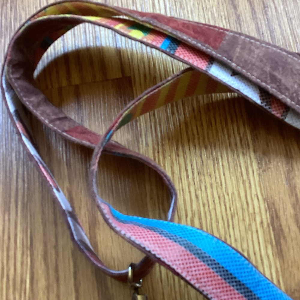 Multicolor Patchwork Crossbody Bag - image 2